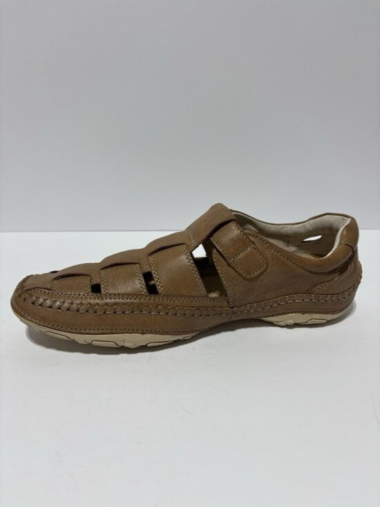 GBX Men’s Sentaur Brown Leather Slip-On Sport Sandals, Size 10.5 M main image 6